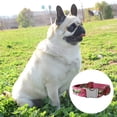 thumbnail image 3 of Conjunto de cinturón y bufanda con cuello para perro, color sandía, adecuado para entrenamiento al aire libre para perros y gatos de tamaño mediano, 3 of 5