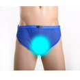 thumbnail image 3 of Para Hombre De La Ropa Interior Atractiva Del Acoplamiento De Corte Dorado Y Calzoncillos Boxer Calzoncillos Pantalones Cortos Azul L, 3 of 9