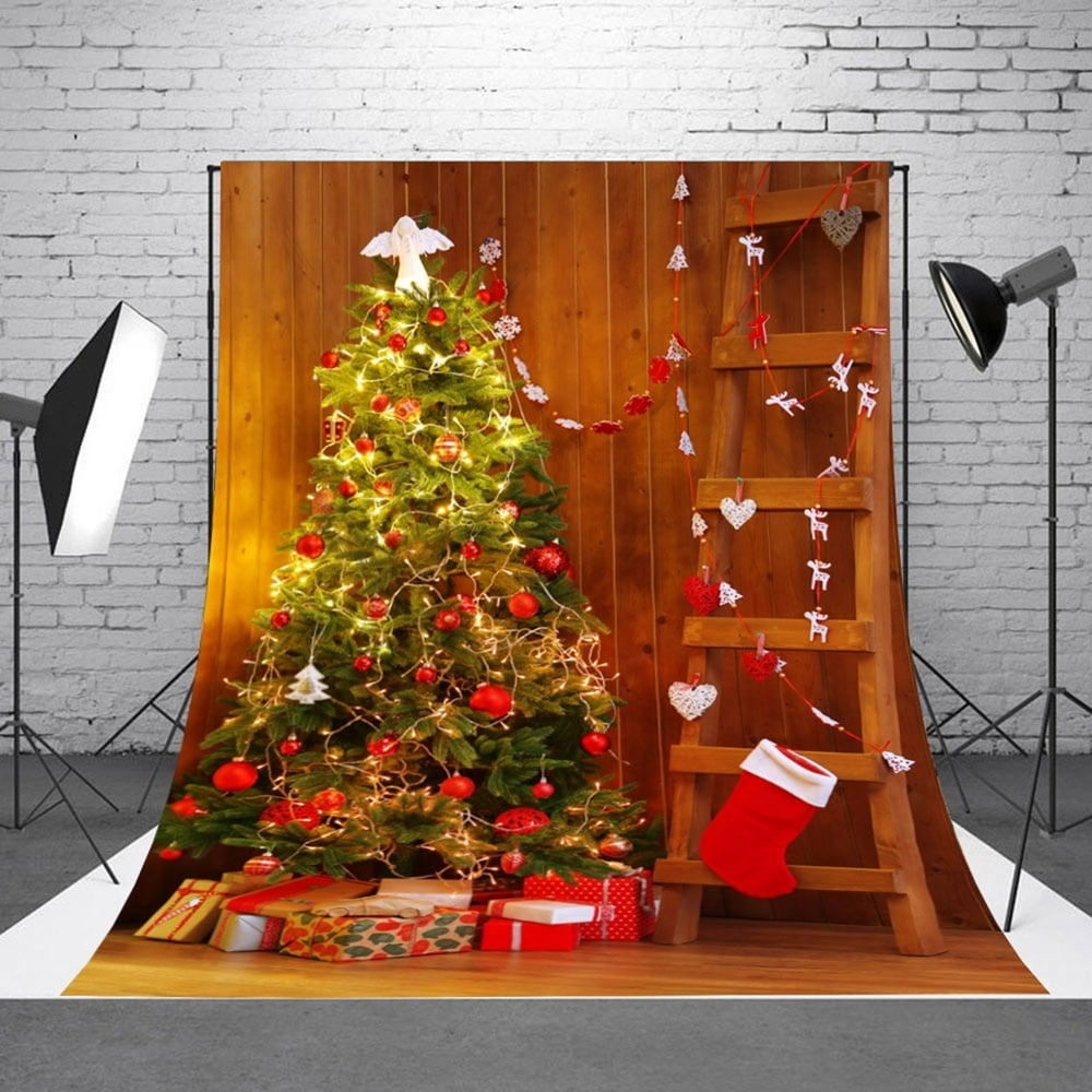 NK HOME 7x5ft Christmas Backdrop Photography Studio Vinyl Indoor ...