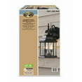 thumbnail image 6 of Hampton Bay 9.5" 2 Light Oil Rubbed Bronze Outdoor Lantern Fixed FlameTip, 6 of 6