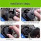 thumbnail image 5 of 4Pcs F016800351 Mower Spool Set Compatible For BOSCH ART 24/27/30/30-36 LI, 1.6mm Nylon Line, Grass Trimmer Spool, 5 of 5