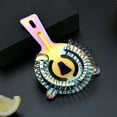 thumbnail image 4 of ReaNea Bar Cocktail Strainer, Stainless Steel Drink Strainer, Bar Tools, Rainbow, 4 of 10