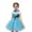 Sky Blue, variant on Girls Party Dress Elegant Long Sleeve Tutu Gown For Birthday Celebration Pageant Holiday Formal Occasion Beautiful Stylish Girl's Dailywear 9-10 Years