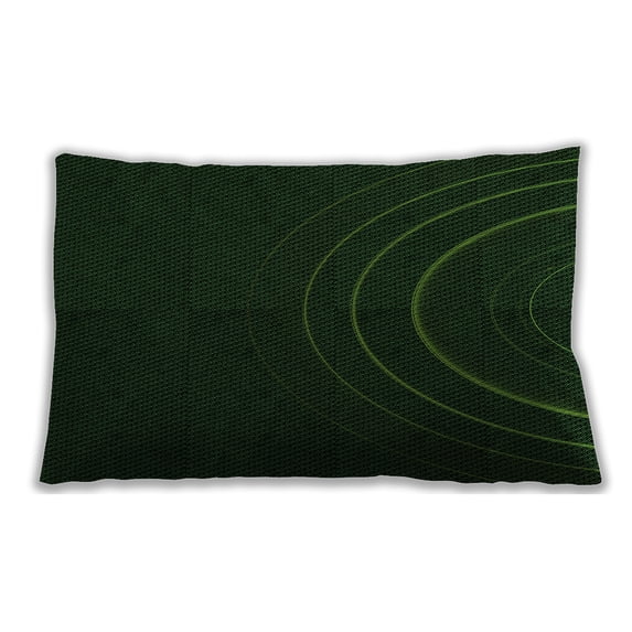 Ahgly Company Outdoor Rectangular Contemporary Lumbar Throw Pillow, 13 inch by 19 inch