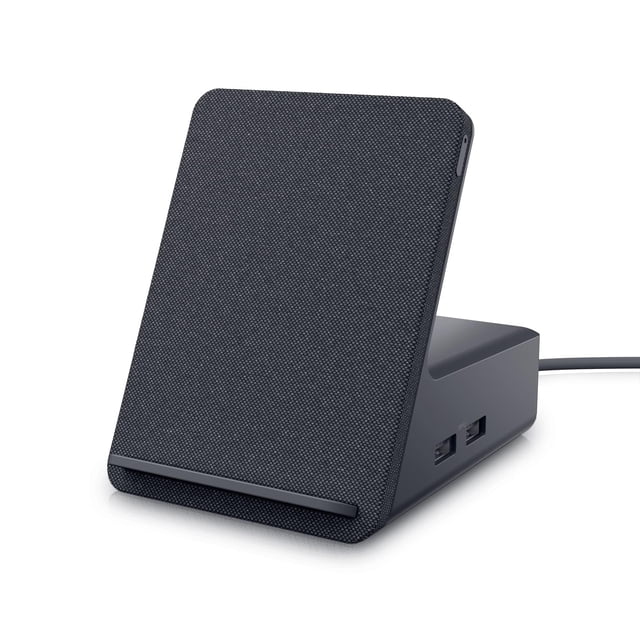 Base de carga Dell Dual Charge Dock HD22Q con cargador inalámbrico