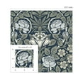 thumbnail image 6 of NextWall Bluestone Vintage Rose Peel and Stick Wallpaper, 6 of 9