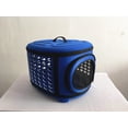 thumbnail image 1 of Bolsa para mascotas plegable de color sólido Bolsa para gatos transpirable Mochila portátil para mascotas, 1 of 6