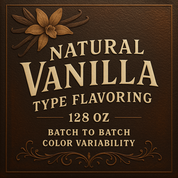 Brewers Best Natural Vanilla Type Flavoring 128 oz