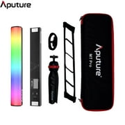 Aputure MT Pro RGB Light Wand Stick 7.5W CCT from 2000K -10000K Output Pixel-Mappable RGBWW Mini LED Tube Light Support Sidus Link Bluetooth App Control