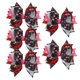 thumbnail image 1 of De cinta de grogrén de Navidad, pinzas para el pelo con lazo, pinza para el pelo estampada para niños y niñas, horquillas para el pelo, pasadores, accesorios para el cabello Gao Jinjia LED, 1 of 2