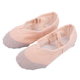 thumbnail image 2 of 1 Par De Zapatos De Baile, Zapatos De Ballet, Hermosos En Apariencia Tez Zapatos De Baile Ideales Zapatos De Ballet De Lona Para Niños Cada Temporada LHCER Pointe Shoes, 2 of 8
