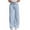 Blue, variant on HomeGardon Pants for Women Womens Bow Embroidery High Waisted Straight Leg Pants Loose Pants,S-XXL