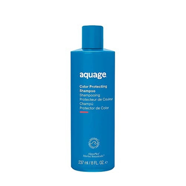 Champú AQUAGE para protección del color, contiene AlgaePlex Marino