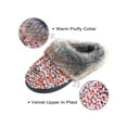 thumbnail image 3 of DL Womens Warm Memory Foam House Slippers Winter Slip on Womens Indoor Bedroom Slippers Non-Slip, 3 of 7