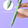 thumbnail image 3 of 2Pcs Press Fountain Pen, Retractable Extra Fine Nib Metal Ink Pen with Converter for Student Teacher Officail, 3 of 5