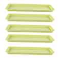 thumbnail image 1 of Paquete de 5 platillos para macetas, bandejas para jardineras y bandejas de goteo para jardín. Verde, 1 of 8