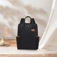 thumbnail image 2 of para portátil unisex para portátil de viaje Pañal de trabajo s informales para portátil ,3 pulgadas - Rosado Negro Sunnimix Mochila para ordenador portátil para mujer, 2 of 8