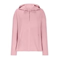 thumbnail image 3 of ZyeKqe Athletic Jackets for Women Sun Protection Long Sleeve Hooded Full Zip Upf 50+ Outdoor Hiking Workout Tops with Pockets, 3 of 7