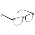 thumbnail image 3 of Compliments by DIFF Eyewear Griffin Blue Light Reading Glasses for Men Smoke Crystal +2.5, 3 of 8