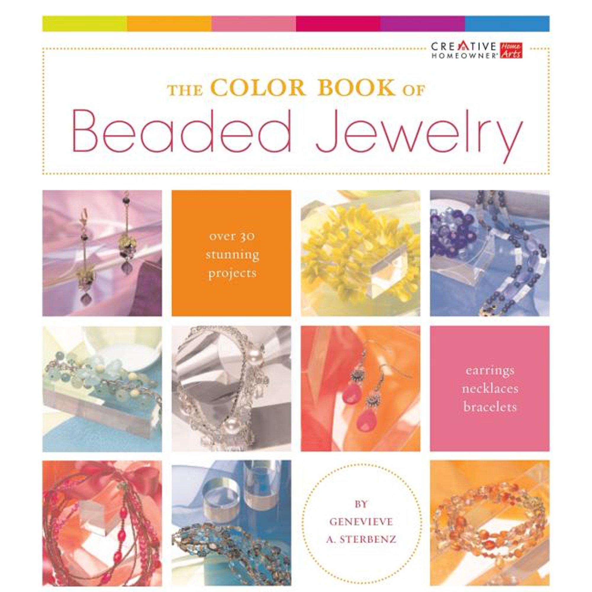 Creative Home Arts Library: The Color Book of Beaded Jewelry (Paperback)