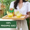 thumbnail image 5 of (12 pack) Del Monte Pineapple Juice, 100% Juice, 46 fl oz Can, 5 of 7