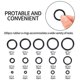 thumbnail image 2 of 200 Pieces O-Rings, 15 Sizes Rubber, O Ring for Plumbing Insulating Pipe Sealing, 2 of 5