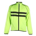 thumbnail image 1 of Chaqueta reflectante transpirable para ciclismo, manga larga, poliéster, con bolsillos para exteriores, talla M, 1 of 14
