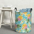 thumbnail image 5 of Cauagu Cute Pineapples for Laundry Basket,Collapsible Organizer Basket for Storage Bin Toy Bins Gift Baskets Bedroom Clothes Children Nursery Hamper -Medium, 5 of 7