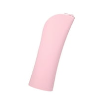 Vocoste Silicone Makeup Brush Bag Stand Up Travel Portable Makeup Brush Holder Pink