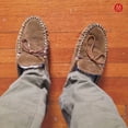 thumbnail image 6 of Minnetonka Men's Casey Slipper Chocolate Suede 7 EE US, 6 of 6