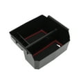thumbnail image 1 of Bandeja organizadora del consola central Unique Bargains para Jeep Wrangler JK JKU Rubicon Sport 2011-2018, bandeja de almacenamiento en el reposabrazos, plástico negro rojo, 1 of 6