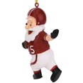 thumbnail image 3 of Tree Buddees Touchdown Santa Christmas Sports Football Ornament (Dark Red & White), 3 of 5