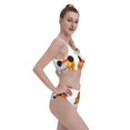 thumbnail image 2 of Kdxio Autumn Gnomes for Womens High Waisted Bikini Top Sports Style Two Piece Bathing Suits, 2 of 5