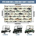 thumbnail image 3 of Value Golf Cart Seat Cover 51" x 31", Microfiber Towel Blanket for EZGO, Club Car, Yamaha, Affordable Upgrade, 3 of 8
