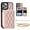 Rosegold, variant on TECH CIRCLE Wallet Case for iPhone 12 Pro Max, Crossbody Strap Zipper Closure Case Card Slots with Detachable Hand Strap Kickstand, 6.7 inch for iPhone 12 Pro Max,Green