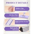 thumbnail image 6 of Snap Grip Mini Mop - Cloth Changing Mini Mop + Magic Cleaning Cloth*5, Automatic Gripping or Releasing, 360° Rotating Head & Universal Compatibility,Wet/Dry Use for Multi Cleaning ( 45.3inch ), 6 of 7