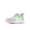 Grey Matter/Mint Flash/Mosaic Green, variant on New Balance Kid's Rave Run V2 Hook & Loop Running Shoe, Black/Flare/Rose Sugar, 5 XW Big Kid