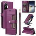 thumbnail image 1 of FOXDOCK Funda tipo Cartera para Xiaomi POCO F7 5G – Cubierta de Cuero PU con Múltiples Ranuras, Bolsillo para Efectivo y Correa de Muñeca, 1 of 6