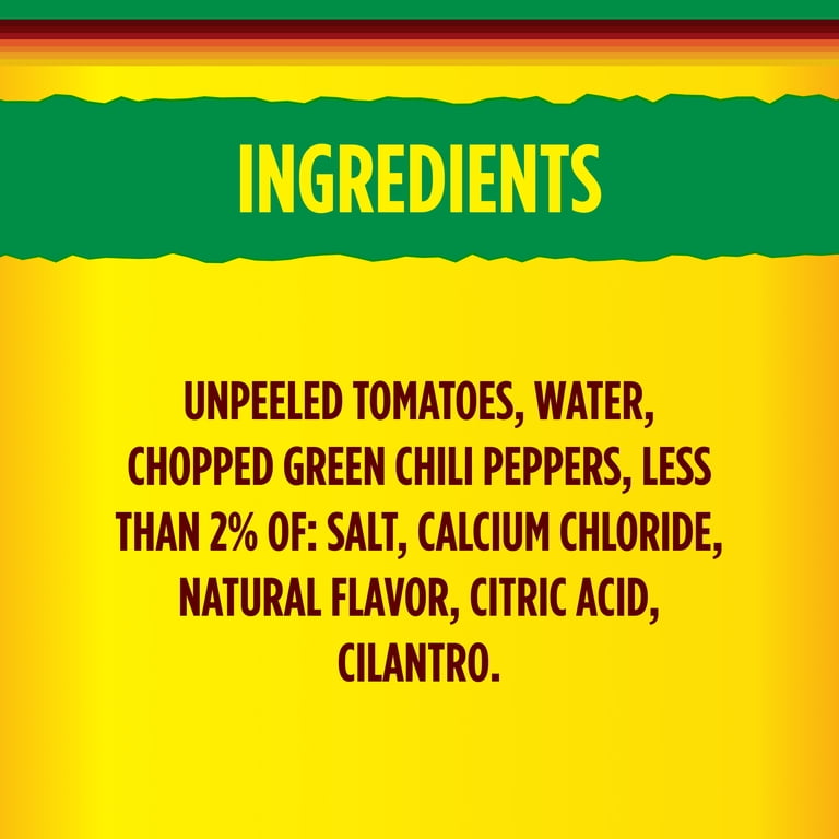 RO-TEL Fire Roasted Diced Tomatoes and Green Chilies, 10 oz, Spicy