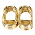thumbnail image 2 of 20Pcs Metal Pen Clips Gold Electroplated Rustproof Strong Clamping Pen Holder Clips for Working Study Meeting, 2 of 8