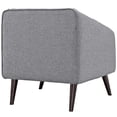 thumbnail image 5 of Modway Slide Fabric Arm Chair, Light Gray, 5 of 5