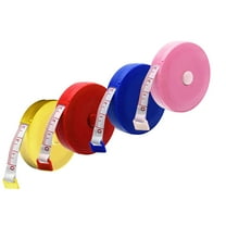 Tape Measure, Soft Retractable Measuring Tape 60-Inch/150cm Double-Scale Metric Tape Measure,for Body Measuring Sewing Tailor Cloth Knitting Home Craft Measurements(1 PCS-random color)