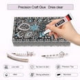 thumbnail image 2 of BANIRO 8 PCS 15ml B7000 Glue Clear with Precision Tip,Rhinestone Glue for Nail,B-7000 Glues for Craft Glues,Jewelry Making,Nail Art,DIY,Makeup,Shoes, 2 of 8