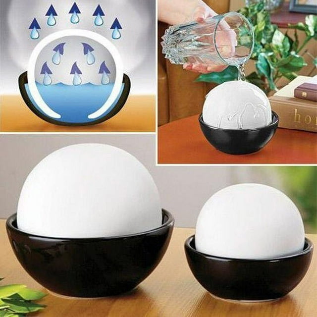 Humidificadores, Juego de 2 humidificadores de Agua Natural de cerámica Decorativa de Piedra, sin batería no eléctrica para Dormitorios, Ideal para bebés
