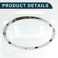 thumbnail image 6 of 1pc Car Front Left Headlight Trim Bezel for Mini Cooper 2014-2024 No.51137300631 ABS Silver Tone, 6 of 7