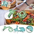 thumbnail image 2 of Bicycle-Themed Pizza Cutter with Stainless Steel Wheel, Novelty Kitchen Tool, 2 of 8