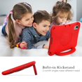 thumbnail image 2 of SaniMore for Samsung Galaxy Tab A9 Plus 12.4" 2023 SM-X810/X816/X818 Case, Shockproof Full-Body Handle Stand Tablet Protective Kids-friendly Lightweight Cover, Red, 2 of 6