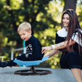 thumbnail image 2 of Silla giratoria sensorial HAPPYMATY para niños con autismo, 2 of 9