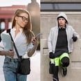 thumbnail image 6 of Water Bottle Holder with Strap, 32/40oz Insulation Water Bottle Carrier Bag with Phone Pocket, Water Bottle Sling Bag Crossbody Water Bottle Holder for Hiking Walking, 6 of 6