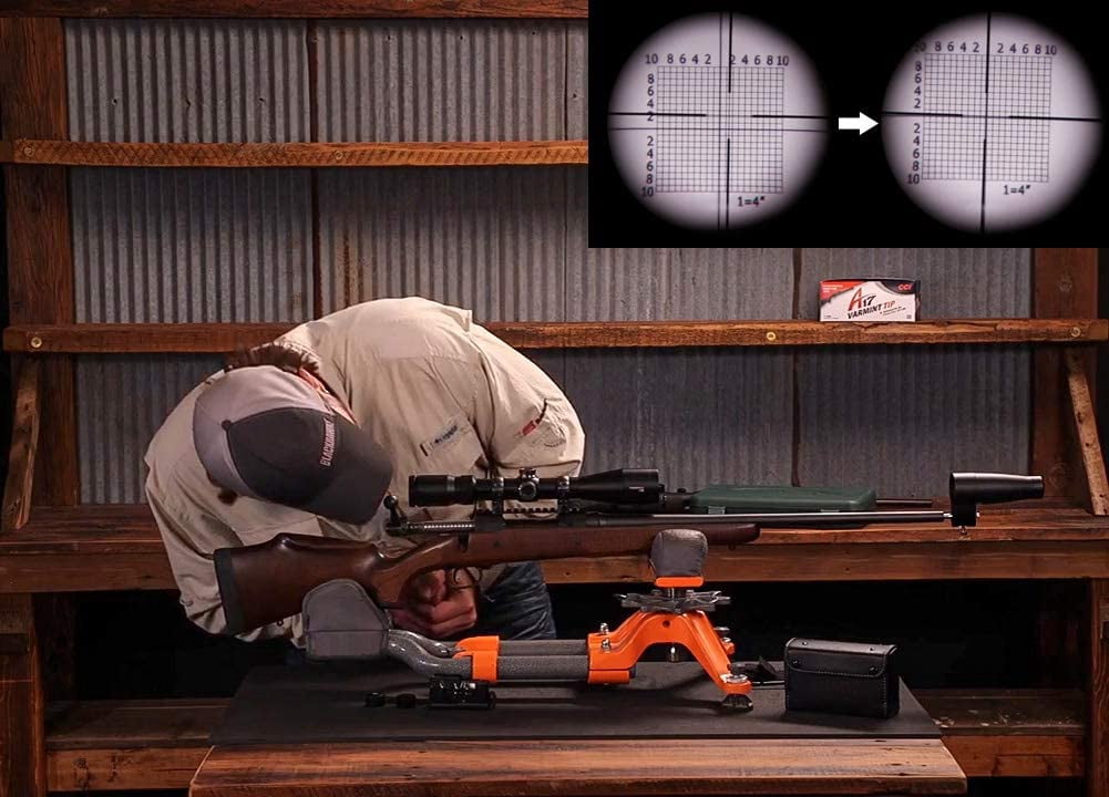 Xaegistac Rifle Scope Boresighter Kit-Precision Firearm Bore Sighter Kit with Arbors